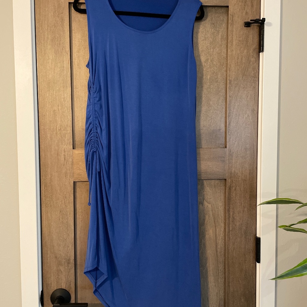 Blue dress